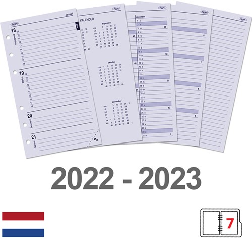 AGENDAVULLING 2022-2023 KALPA PERSONAL -AGENDA INTERIEURS 6217-22-23 7D/2P