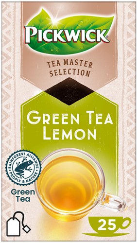 PICKWICK TEA MASTER SELECTION GREEN TEA -WARME DRANKEN 4060955 LEMON RA
