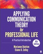 Applying Communication Theory for Profes -A Practical Introduction Dainton, Marianne