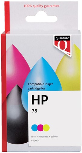 INKCARTRIDGE QUANTORE HP 78 C6578A -QUANTORE INKJET K20109PR KLEUR