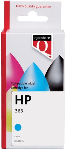 INKCARTRIDGE QUANTORE HP 363 C8771EE -QUANTORE INKJET K20405PR BLAUW