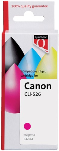 INKCARTRIDGE QUANTORE CAN CLI-526 ROOD -QUANTORE INKJET K20382PR Cl-526 rood